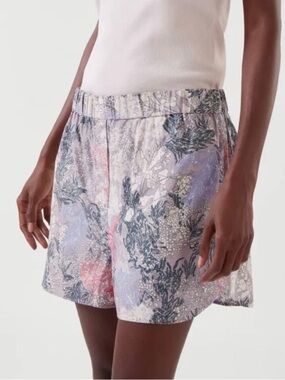 COS Floral Printed Pajama Shorts Size Medium